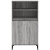  Visoka komoda siva sonome 60x36x110 cm od konstruiranog drva | Eponuda.ba
