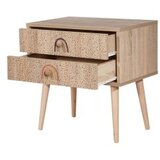 Hanah home noćni ormarić 60x61x40cm šareni | Eponuda.ba