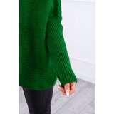 Kesi Sweater with hood and green bat sleeves | Eponuda.ba