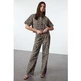 Trendyol Multicolored Leopard Pattern Denim Shirt | Shoptok.si