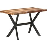  Blagovaonski stol 120 x 60 x 75 cm od masivnog drva s premazom | shoptok.hr