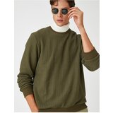 Koton Sweater - Khaki - Regular fit
