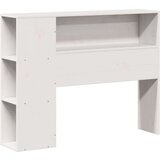  Posteljni okvir brez vzmetnice bel 90x190 cm trdna borovina, (22053839) | Shoptok.si