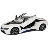 Licencirani auto na daljinsko upravljanje BMW i8 Rastar 1:14 s automatskim vratima - bijeli | shoptok.hr