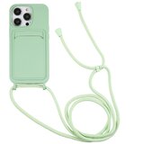 INORCO Tekoči silikonski ovitek za iPhone 13 Pro Max 6,7 palčni zaščitni ovitek za telefon proti padcem z režo za kartico, trak, (22035970) Cene