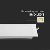  led ugradno svetlo LED/3W/230V 9x9 cm 6500K bela | Eponuda.com