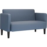 SOFA za dvije osobe plava 109 cm samt tkanina | shoptok.hr
