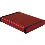  Profilno kućište, aluminij, crvena boja 220 x 165 x 30.5 Hammond Electronics 1455R2201RD 1 kom. Cijene