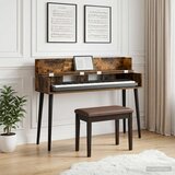 Studio radni stol Dimljeni hrast 110 x 40 x 19,5 cm | shoptok.hr