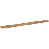  Stenska polica 2 pcs Rjava 100 x 9 x 3 cm Konstruiran les, (5000201574) | Shoptok.si