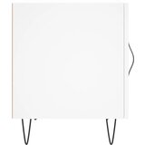  Noćni ormarići 2 kom bijeli 40 x 40 x 50 cm konstruirano drvo | shoptok.hr
