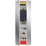 MID.YOU Večnamenska Omara Project X, Bela, Visoki Sijaj, Ogledalo | Shoptok.si
