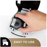 Trak za označevanje D1, Dymo (7 m x 9 mm, barva tiska: črna, barva traku: bela, umetna masa)