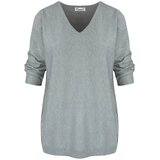 Pri Classic, warm women's V-neck sweater ROSALIA | shoptok.hr