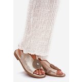S. BARSKI Shimmering Women's Sandals With Decorative Detail S.Barski | ePonuda.com