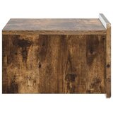  Stenski nočni omarici 2 pcs Dimljen hrast 49 x 34,5 x 24 cm, (5000210028) | Shoptok.si