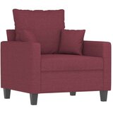  Fotelj vinsko rdeč 60 cm blago | Shoptok.si