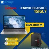 Lenovo IdeaPad 1 15IGL7, Celeron, 8GB, 256GB + RUKSAK GRATIS | Eponuda.ba
