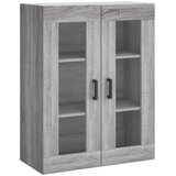  Visoka komoda siva sonome 69,5x34x180 cm od konstruiranog drva | shoptok.hr