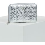 Guess ALDINA SLG MEDIUM ZIP AROUND Srebrna | shoptok.hr