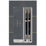 Parker Set hemijska olovka & nalivpero SONNET Black GT - PK93371 | Eponuda.com
