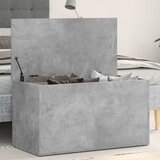  Škrinja za pohranu boja betona 84x42x46 cm konstruirano drvo | shoptok.hr