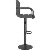  Barski stolčki 2 kosa temno siv žamet, (20624507) | Shoptok.si