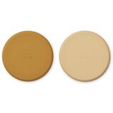 Liewood set 2 krožnikov iz silikona brandon golden caramel/safari mix | Shoptok.si