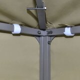  Nadomestna streha za paviljon 310 g/m² bež 3x4 m, (20580625) | Shoptok.si