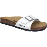 Pepe Jeans Natikači Bio m single Bela | Shoptok.si