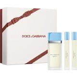 Dolce & Gabbana Light Blue EDT Mini Trio Gift Set darilni set za ženske Cene