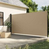 Bočna tenda na uvlačenje bež 220 x 300 cm | shoptok.hr