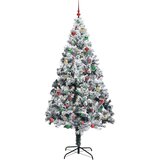 vidaXL Umestno božično drevo med 300 LED Zelena 240 x 150 cm | Shoptok.si