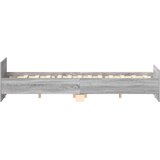  Okvir kreveta s uzglavljem i podnožjem boja hrasta 140x190 cm | Eponuda.com