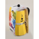 Bialetti 4982 Rainbow kuhalo za kavu, 3 šalice, žuta | shoptok.hr