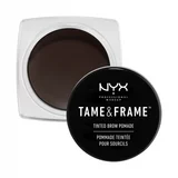 NYX Professional Makeup Gel za obrve - Tame & Frame Tinted Brow Pomade – Black (TFBP05)