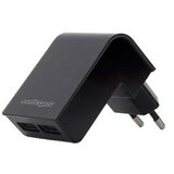  USB punjač GEMBIRD, 2 porta 2,1A, black, EG-U2C2A-02 Cijene