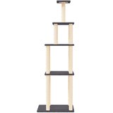  Penjalica za mačke sa stupovima za grebanje tamnosiva 183 cm | shoptok.hr