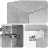  Kopalniška ogledalna omara Betonsko siva 50 x 14,5 x 70 cm, (5000233284) | Shoptok.si