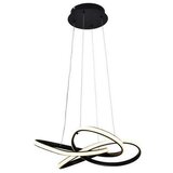  LED prigušiva luster na sajli LED/40W/230V 3000-6500K crna + daljinski upravljač | Eponuda.com