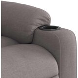 vidaXL Naslanjač taupe blago | Shoptok.si