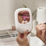 Shumee Bež plastičan kupaonski organizator za kozmetiku Viva – | shoptok.hr