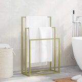  Samostojeći stalak za ručnike zlatni 48 x 24 x 79 cm željezni | shoptok.hr