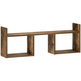  Zidna polica Dimljeni hrast 90 x 17 x 32 cm Prerađeno drvo | shoptok.hr