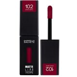 Gabriella Salvete Matte Lips tekoča mat šminka 4,5 ml odtenek 102 Cherry Berry za ženske | Shoptok.si
