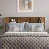 Uzglavlje s ormarićem boja dimljenog hrasta 180x18,5x104,5 cm | Eponuda.com