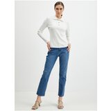 Orsay White Womens Ribbed Polo T-Shirt - Women Cijene