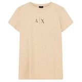 Armani Exchange bež ženska majica Cene