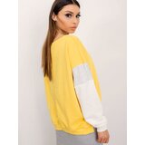 RUE PARIS Sweatshirt-RV-BL-5217.14-yellow | Shoptok.si