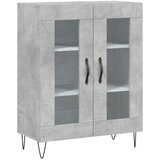  Visoka komoda siva betona 69,5x34x180 cm od konstruiranog drva | shoptok.hr